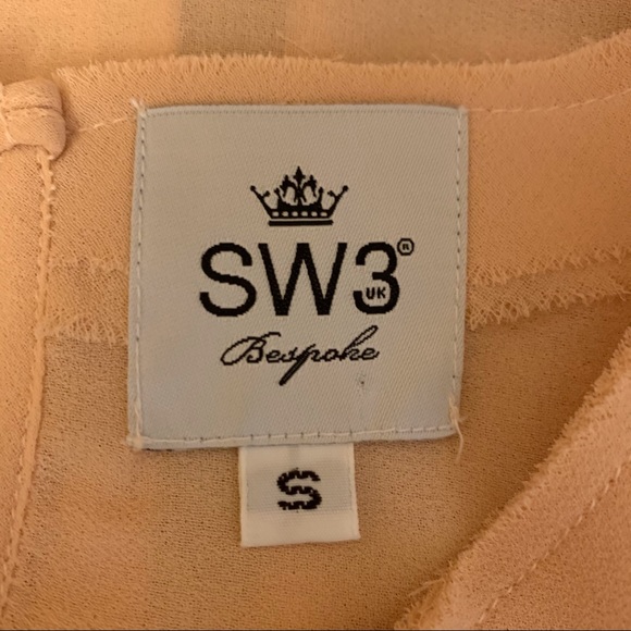 SW3 Bespoke Sheer Sleeveless Blouse - Picture 12 of 14